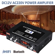 Home Car bluetooth Audio Powers Amplifier High Fidelity bluetooth Auto Tuning Amplifier 2CH Stereo C