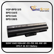 SONY BPS13 BPS21A FOR VAIO VGN-AW108Y VGC-CW VPC-F244 VGN-SR380Y VPC-F11Z1E VPCF22M0E/B LAPTOP BATTE