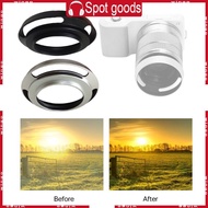 WIN Durable Metal Hollowed Out Lens Hood 37mm to 67mm Screw Mount Lens Shade Cover