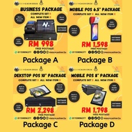 All in One POS Terminal iMin Touch POS Android POS System Mesin Cashier Restaurant F&B Retail Loyver