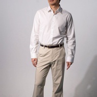 era-won เสื้อเชิ้ตเอราวอนแขนยาว ปกป้าน QUIET LUXURY SHIRT LONG MEN SLIM STANDRAD COLLAR สี BWhite