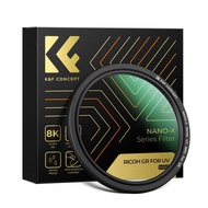 K&F Concept MC UV Filter Set for Ricoh Lens GR 3x, GR IIIx HDF, GR 3, GR III HDF GR II Digital Compa