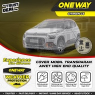 CITROEN C3 / EC3 EV Plastic Car Cover Waterproof Thick Transparent Waterproof