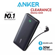 [Demo Unit Clearance] Anker Nano Power Bank 20K, 30W Built-In USB-C Cable Fast Charging Portable Cha
