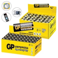 GP Supercell Heavy Duty Battery AA & AAA (1Box - 40Pcs) / Bateri GP AA & AAA (1Kotak - 40Biji) - 100