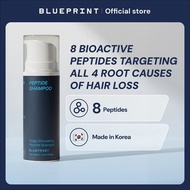 Peptide Shampoo - 8 Peptide Scalp Treatment VEGF Caffeine Menthol Fuller Hair - Blueprint Bryan John