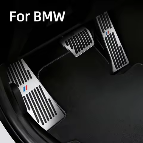 Car Accessories Accelerator Brake Foot Rest Pedal Interiors Cover For Bmw X1 X2 X3 X4 X5 X6 3 5 6 7 