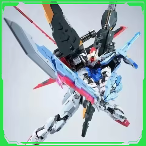 NEW Dream Maker Workshop 1/100 MG GAT-X105+AQM／E-YM1 Perfect Strike Assembly Model Kits Alloy skelet