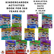 Buku Kanak Kanak Buku Aktiviti Prasekolah Tadika 5 Tahun &amp; 6 Tahun / Activity Book for Kids Buku Latihan Anakku Pintar Pelangi / Kindergarten Activities Books / Bahasa Malaysia English Matematik Math Mathematics Sains Bahasa Jawi Pendidikan Islam