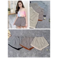 Talent Thailand haight waist pant 泰国高腰千鸟格后腰塑胶短裤