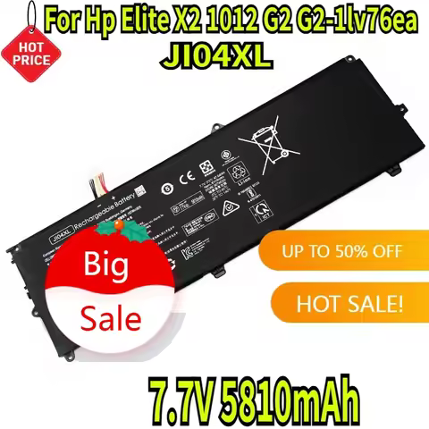 7.7V 5810mAh JI04XL Laptop Battery For Hp Elite X2 1012 G2 G2-1lv76ea Replacement batteries Ji04 HST