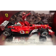 HotWheels HotWheels 1/18 HotWheels F2002 World Championship Commemorative Edition Ferrari Fleet 2002