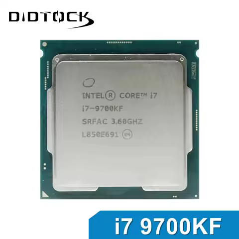 Intel Core i7 9700KF Processor 3.6GHz Eight-Core Eight-Thread 95W LGA 1151 Desktop CPU