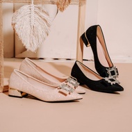 AUREL PUMP HEELS / KASUT PEJABAT / KASUT PEREMPUAN / KASUT WANITA / SANDAL BERTUTUP/ PLUS SIZE / HEE