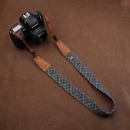 [Quick Shipment] cam-in Colorful Woven Jay Chou MV Protagonist Same Style Camera Strap SLR Micro Single Shoulder Strap cam8777