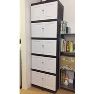 DIY Plastic Cabinet/5tier Plastic Drawer/Storage Cabinet/Almari/Almari Baju/Plastik Cabinet/4Tier drawer/Storage box