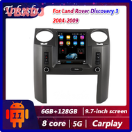 VBXDJ Tokesla วิทยุติดรถยนต์หน้าจอเทสลา Android สําหรับ Land Rover Discovery 3 Car Central เครื่องเล