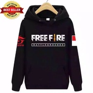 Jacket Sweater hoodie Boys free fire/Sweater hoodie game free fire Kids garena Flag garena