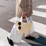 CZ9S-Women Bohemia Straw Wrist Bag Woven Round Rattan Wrist Bag Summer Beach Bags DDD