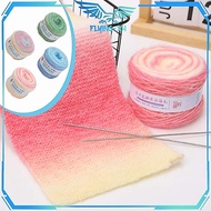 Gradient Color Knitting Yarn 50g Knitting Yarn HandmadeOMBRE Wool Knitting Yarn Soft Knitting Yarn C