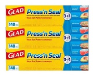 (人氣商品)costco好事多代購-Glad Press’n Seal 強力保鮮膜 3入