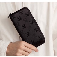 PLAYBOY - 拉鍊長夾 Meaningful系列 - 黑色