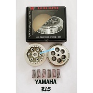 [ SYS ] RACING CLUTCH SET WITH 6 SPRING R15 SRL115-FI SRL Y125Z EX5 DREAM LC135 SRL Y100 Y110 SS2 WA
