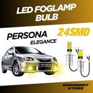 PROTON PERSONA FOG LAMP LED BULB Halogen Replacement Lampu Spotlight Mentol Kereta H3 White Yellow