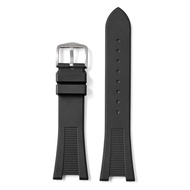 Fluoro Rubber Strap for Patek Philippe Nautilus for Citizen AW0130-85M/X/A/Z Men FKM Replace Watch B
