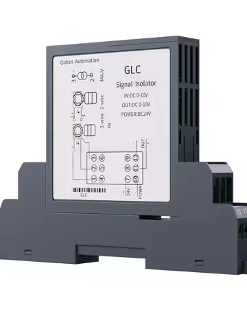 Analog Signal Isolator 4-20mA 0-10mA 0-20mA to 0-10V 0-5V 1-5V DC Signal Converter 0-75mV 4-20mA Sig