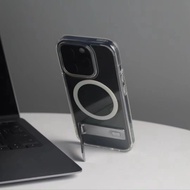 High-quality Transparent TPU Bracket Mobile Phone Case Is Used for The Magnetic Back Cover of IPhone