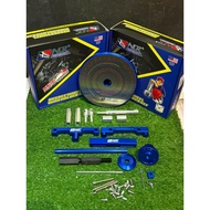 NLK PERFORMANCE DEGREE WHEEL FULL SET WITH HOLDER SET BLUE