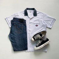 Smart Open Collar Shirt &amp; Calvin Klein Jeans