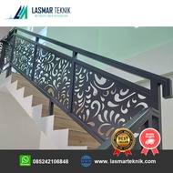 Railing Tangga dan Balkon |Railing Tangga Laser Cutting |Makassar