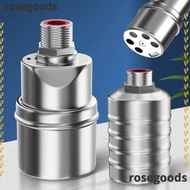 ROSEGOODS1 Floating Ball Valve Automatic Water Tank Connector Water Tower Shutoff Valve