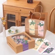 H515_ STICKER_ ️_Stickers with the word " Thanh You_ OPEN ME" for gift boxes _ ️_50 stamps/stack, si