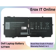 Dell 52TWH 00FDRT XX3T7 X1W0D P103G002 P103G P103G001 XPS 13 7390 9310 2-IN-1 Laptop Battery