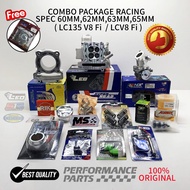 COMBO LEO THAILAND ( LCV8 Fi ) RACING SET SPEC 60MM,62MM,63MM,65MM (KOMBO MOTOR LC135 V8 Fi)