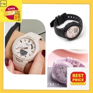 {Aishang watch industry}[ใหม่] BABY-G BSA-B100นาฬิกาข้อมือสตรีสองช่วงเวลาแบบลิมิเต็ดอิดิชั่น