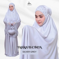 Hanna Mirae Pengantin Series Telekung TAHAJUD CINTA Satin Silk Lembut Sejuk Premium Exclusive Hantar