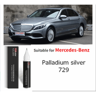 Suitable for Mercedes-Benz touch-up pen paint repair scratch Palladium silver 729  Sand Silver 859 Iridium Silver 775  wax