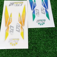 Ltd HELMET SET STICKER LTD HALFFACE HELMET