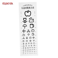 [tishita] Kindergarten Eye Test Chart Visual Testing Chart  Waterproof