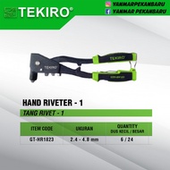TEKIRO HAND RIVETER - 1 RIVET PLIERS/ - 1