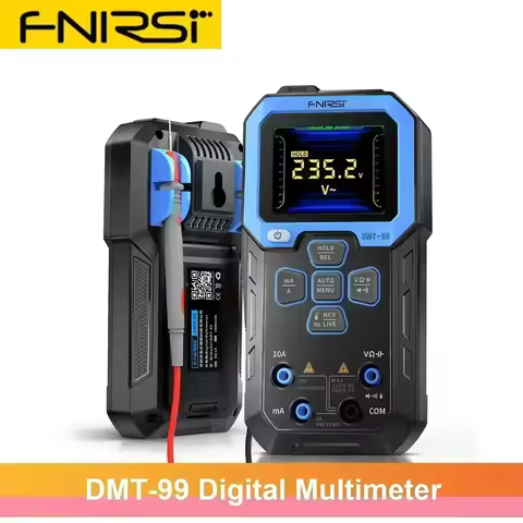 FNIRSI DMT-99 Digital Display Professional DMT99 Multimeter 10000 Counts True RMS Auto AC DC Tester 