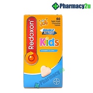 REDOXON DOUBLE ACTION KIDS VIT C + ZINC TUTTI FRUITTI CHEWABLE 60S/60SX2