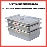 Full Size Food Pan / Stainless Steel Tray / Food Pan Only/ Food Tray / Buffet Tray / Bekas Makanan /