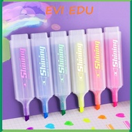 Set of 6 memory pens MP4910 / MP4904 / MP492 / Baoke highlighter pen 4910 / 4904 / 492