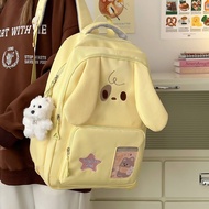 95% Praise Rate Cute Puppy Schoolbag Three-Dimensional Cartoon Doll Backpack Doll Girl Junior High S