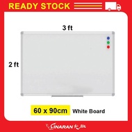 White Board 2' x 3' (60x90cm) Magnetic